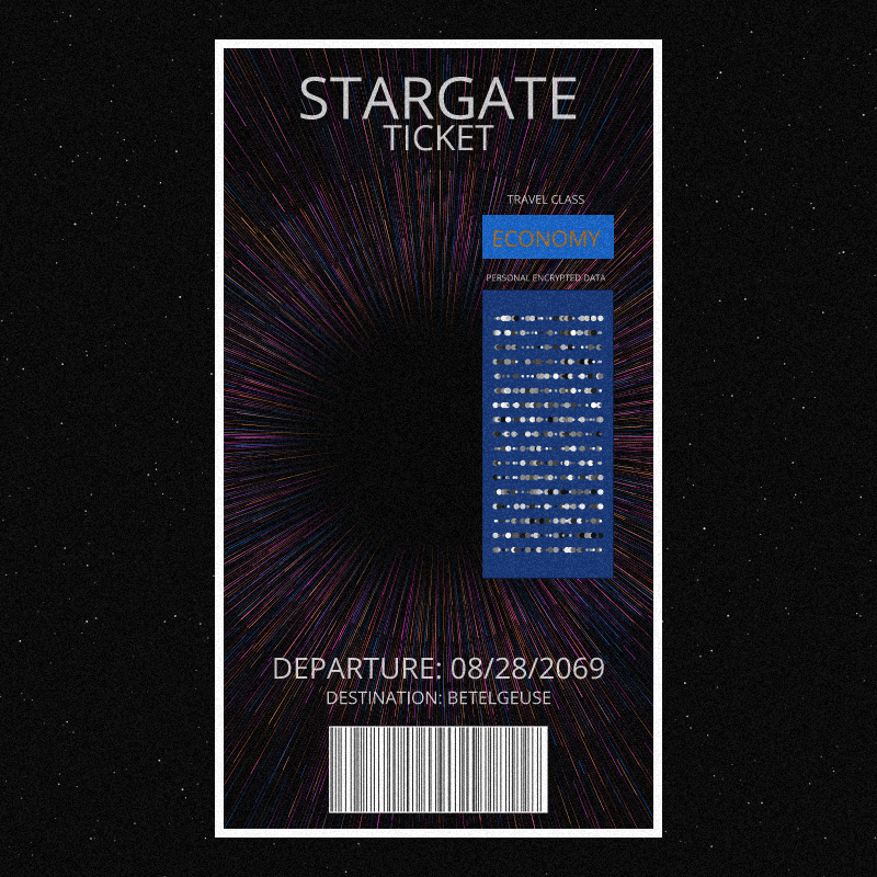 Stargate Ticket | Reboot #26