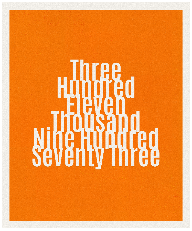 Count #311973