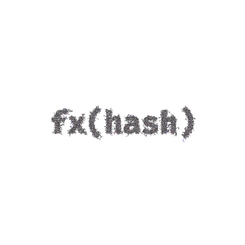 FXHASH Logo with Features #507