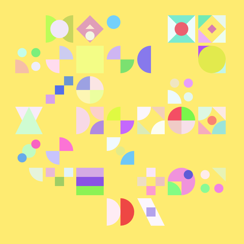 Confetti Shapes #44