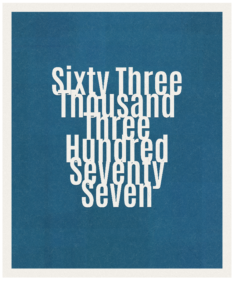 Count #63377