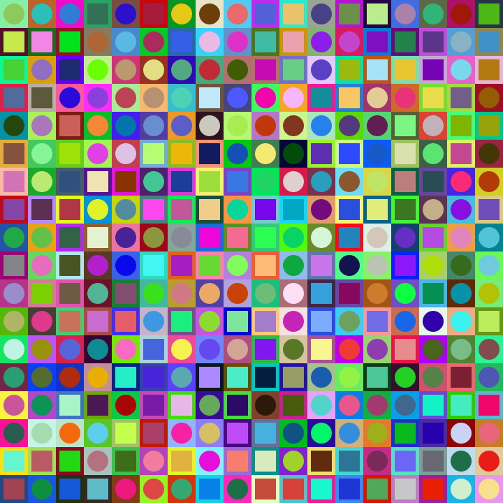 Square Dot Composition #262