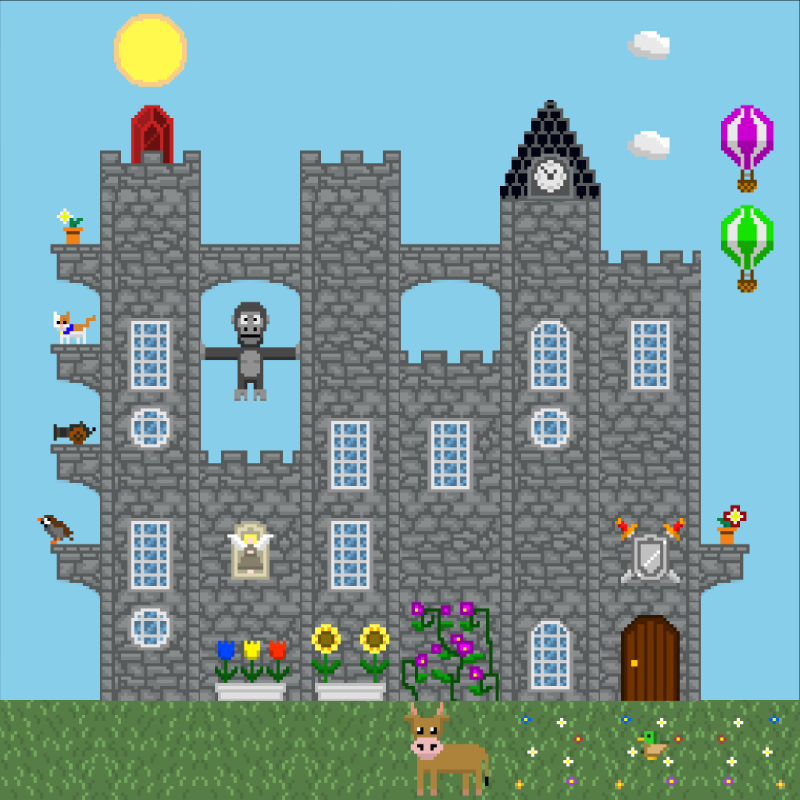 2D Mansion #90