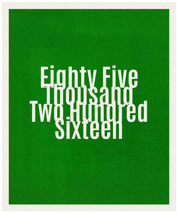 Count #85216