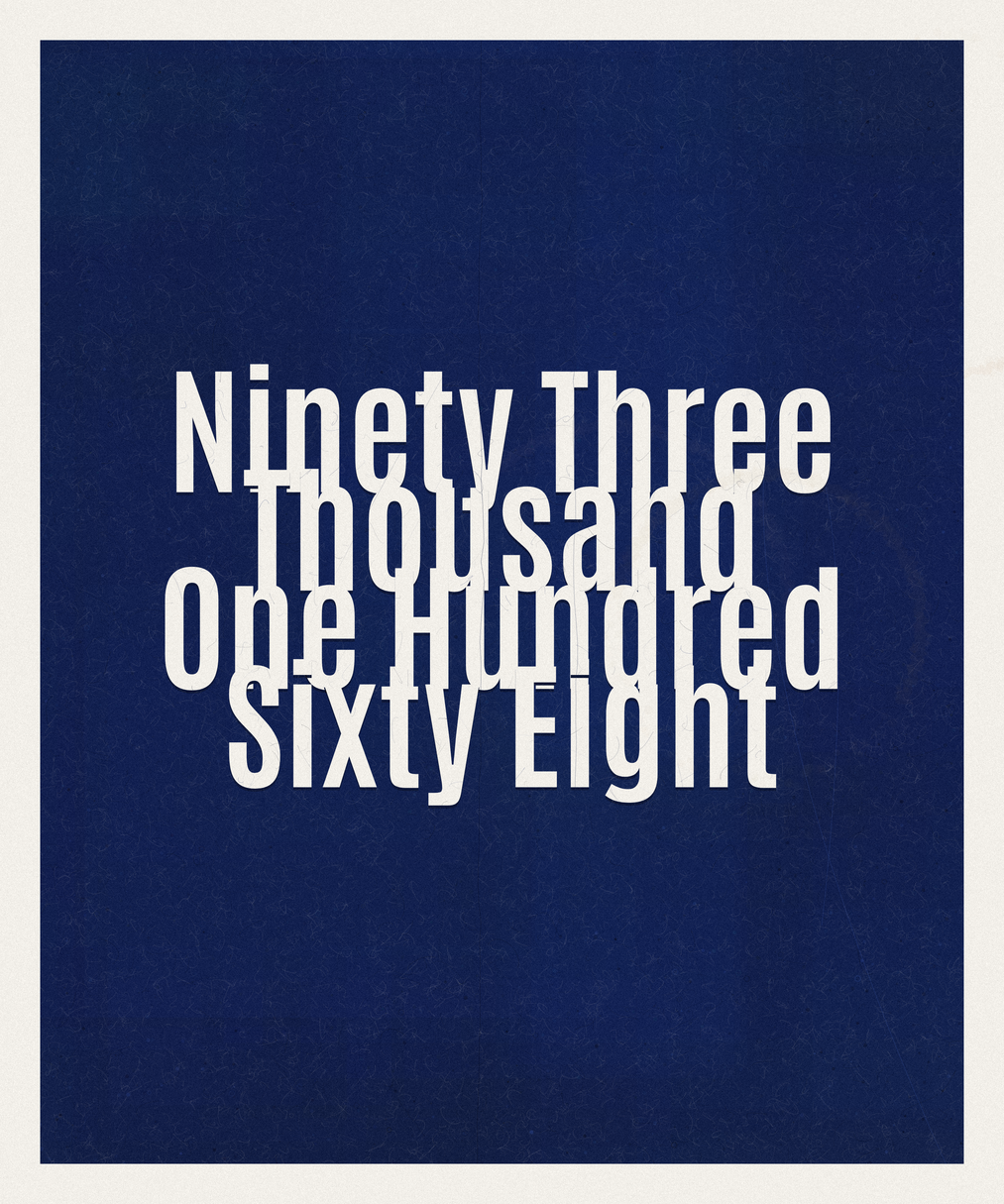 Count #93168