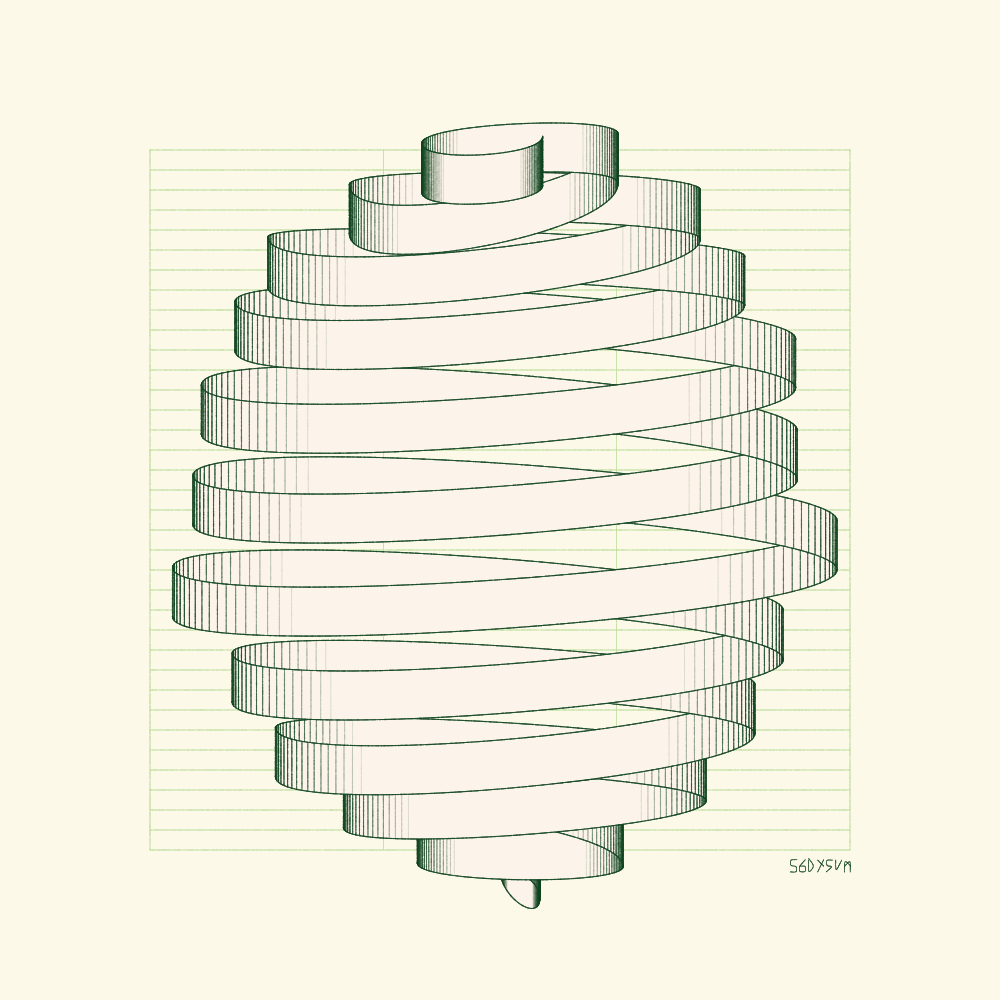 _ribbon study_ #192