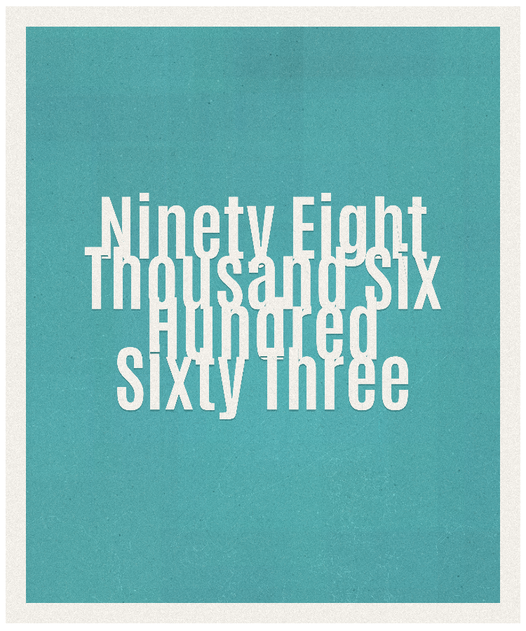 Count #98663