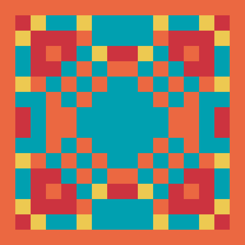 Pixel Mandala #104