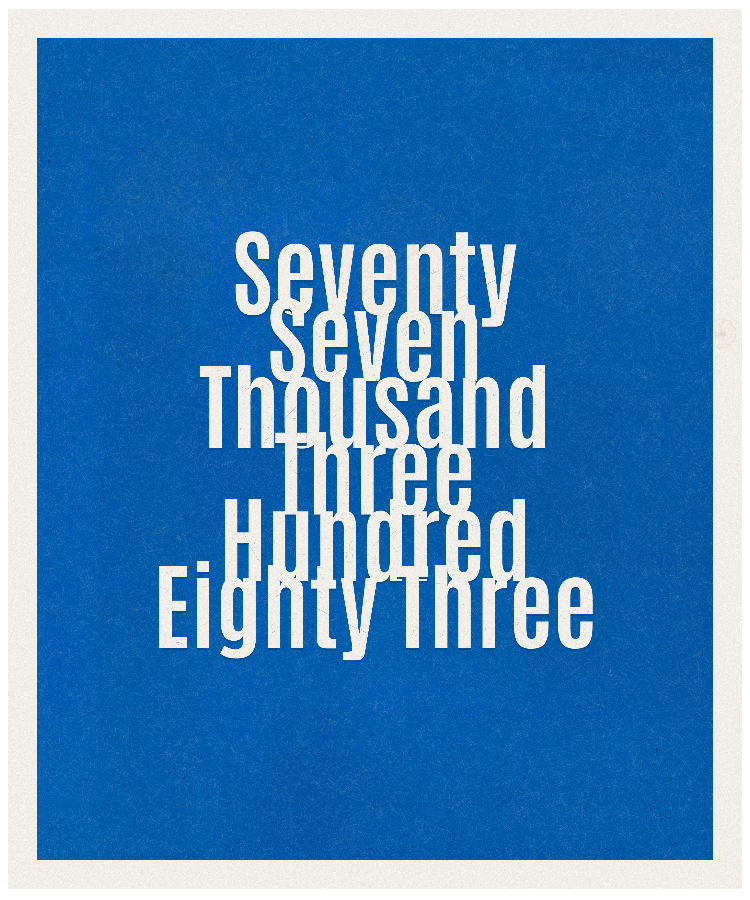 Count #77383