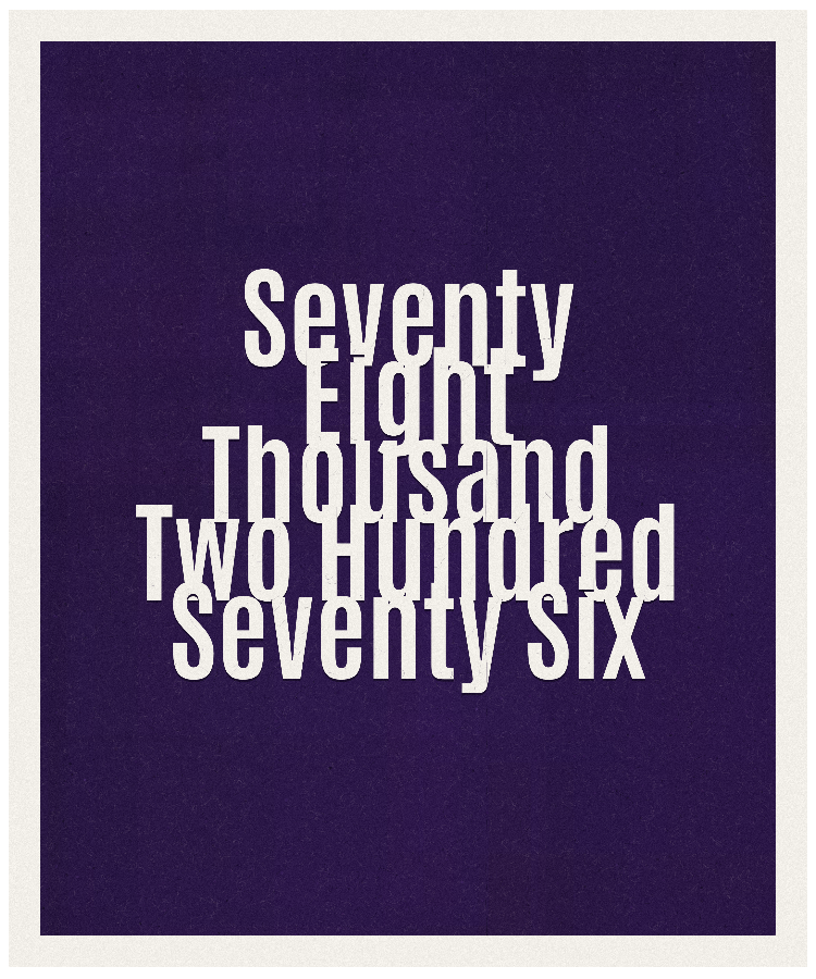 Count #78276