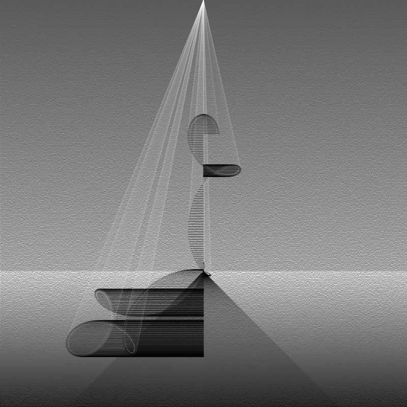 Meditating Lines #94