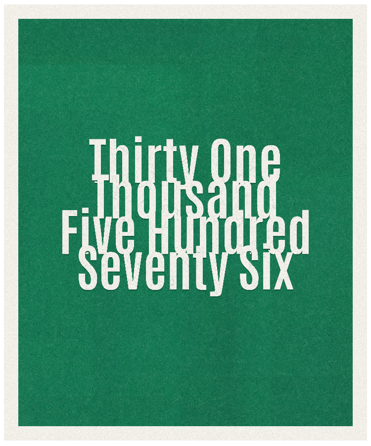 Count #31576