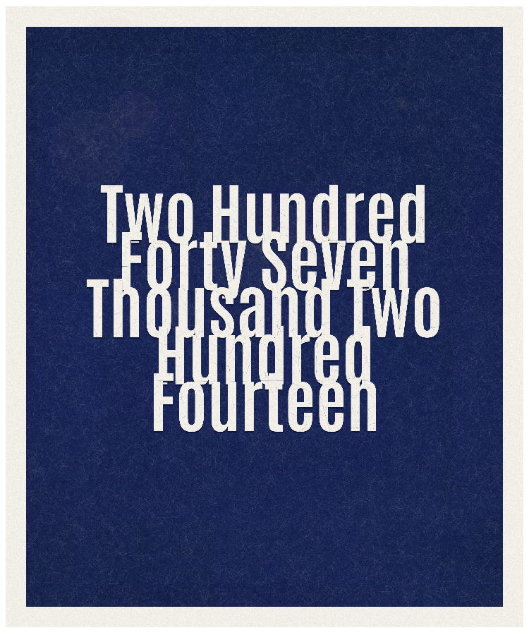 Count #247214