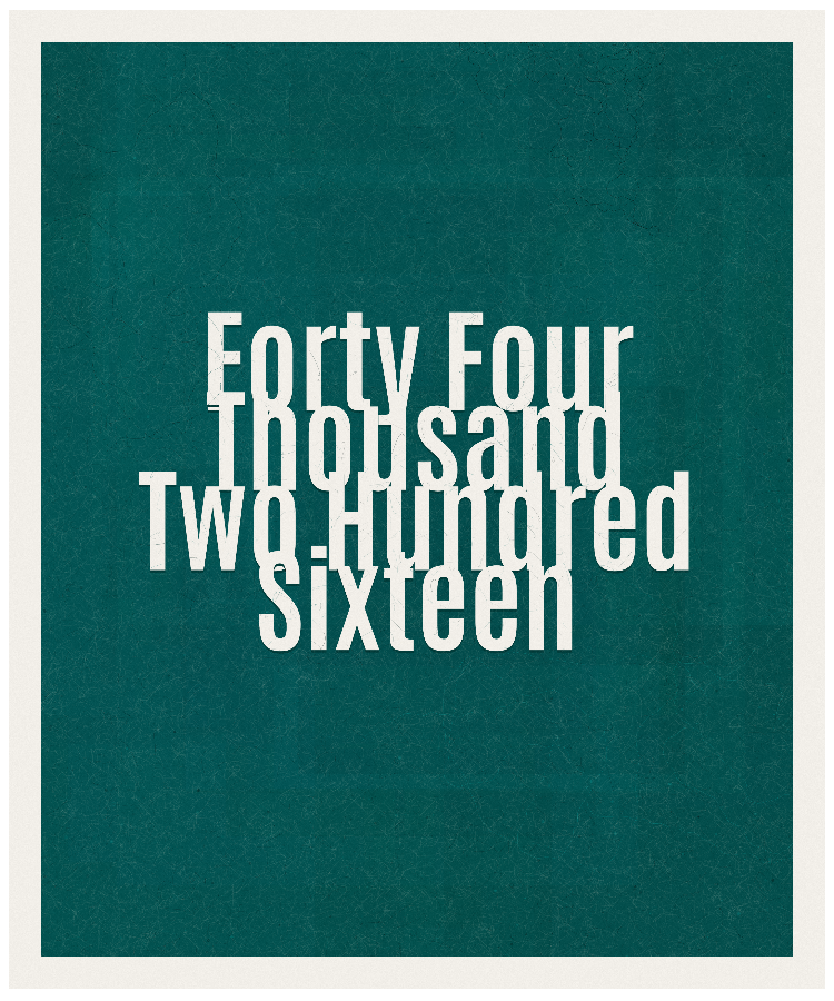 Count #44216