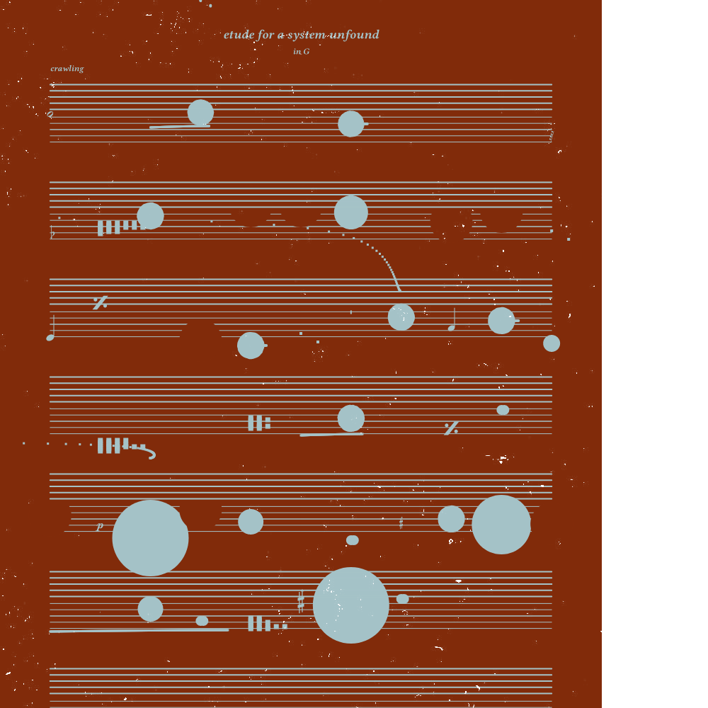 etude for a system unfound #12