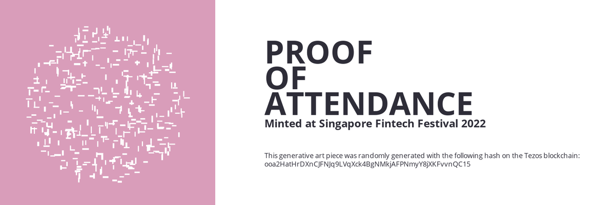 SFF2022 Proof of Attendance Token #411