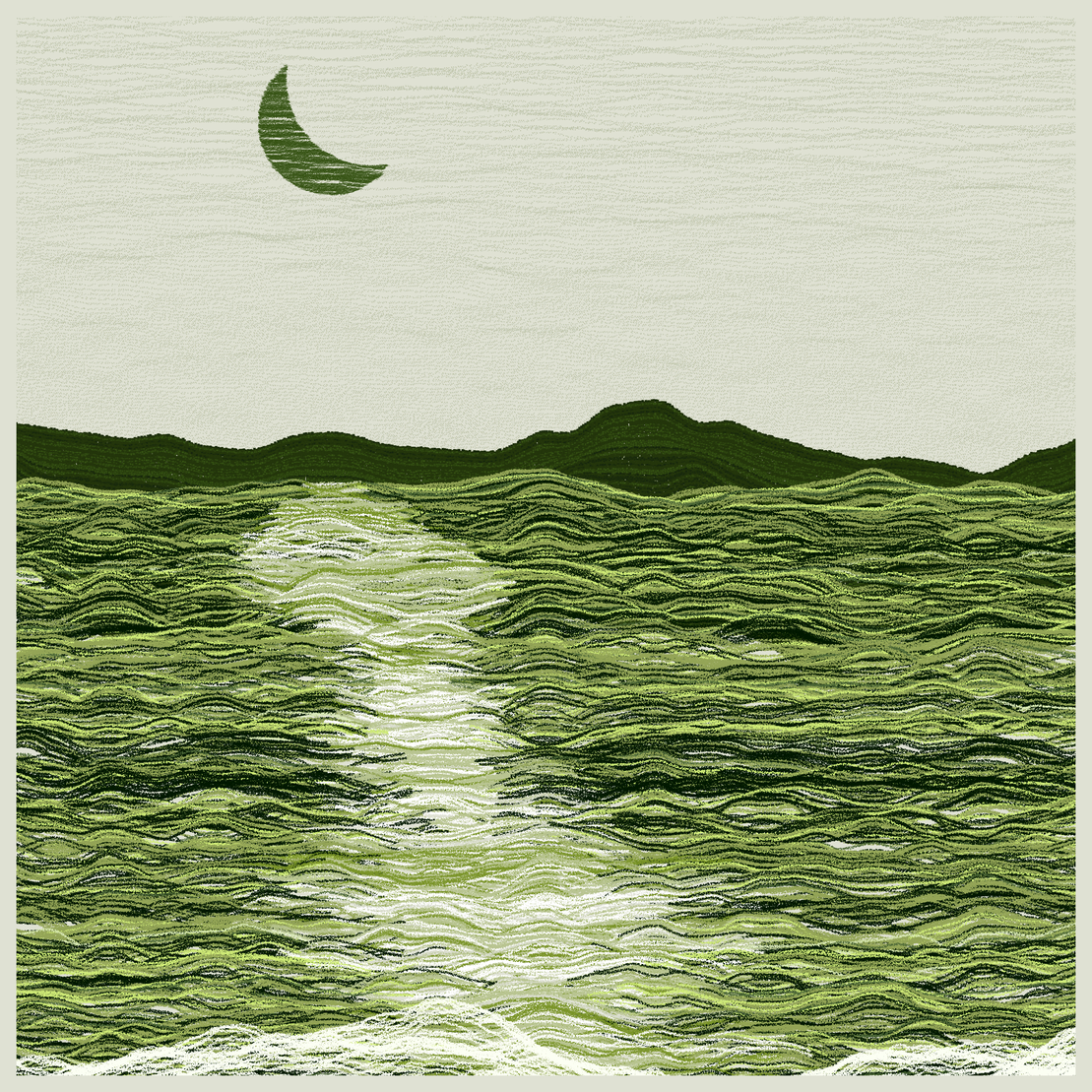 Moonlit Sea #242