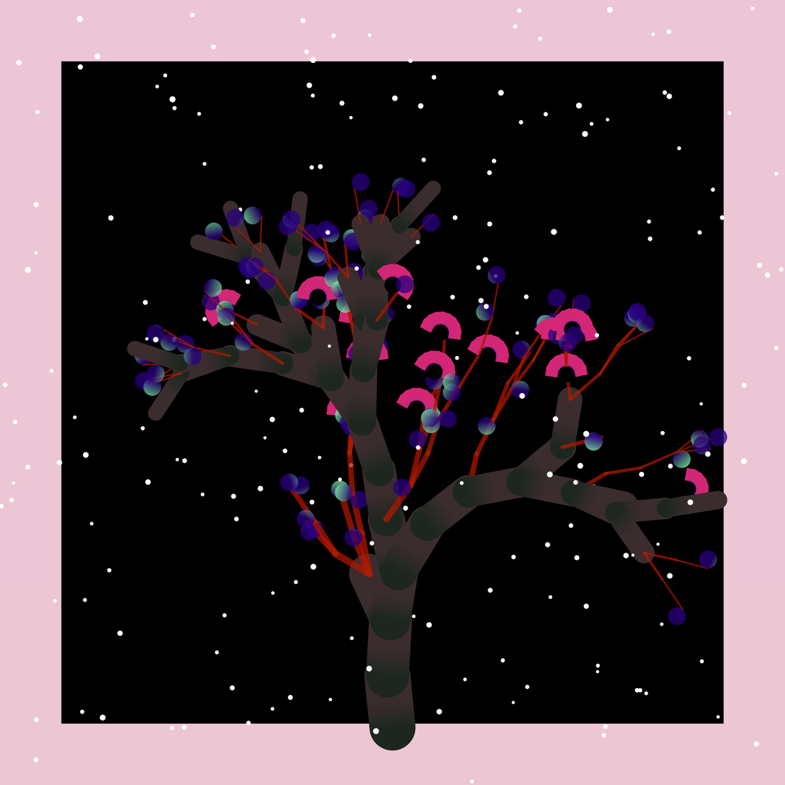 Some generative winter trees #15