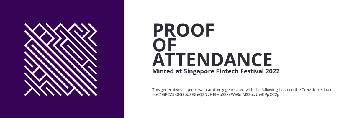 SFF2022 Proof of Attendance Token #898