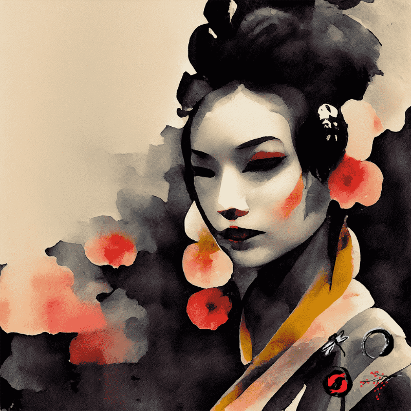 Black Rose and Geisha #8