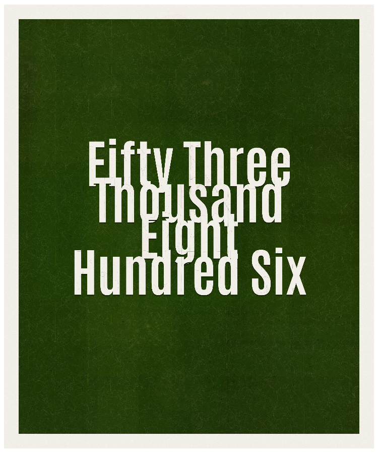Count #53806