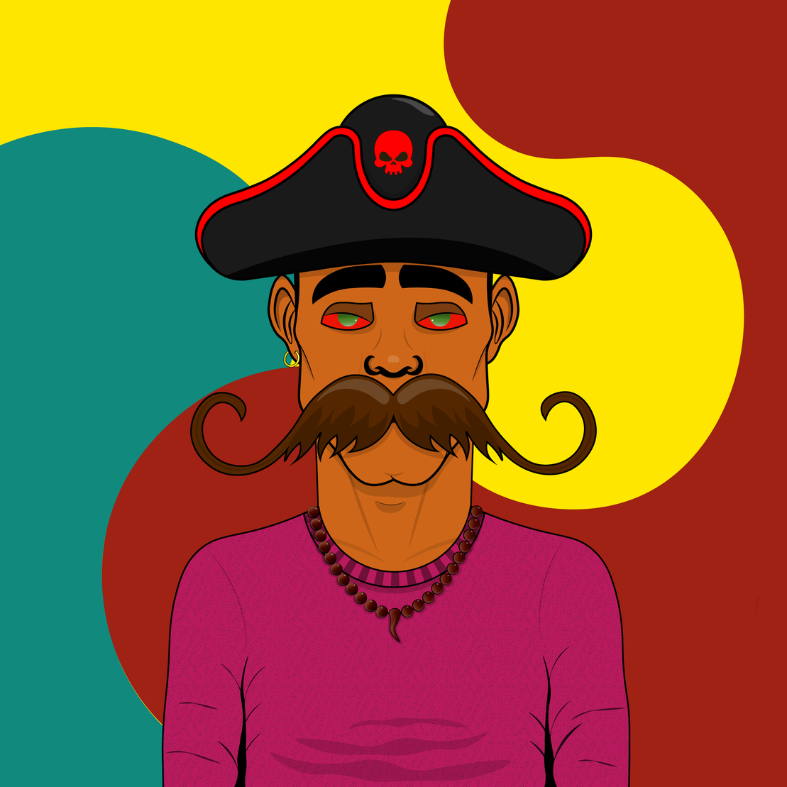 Mustachioed #39