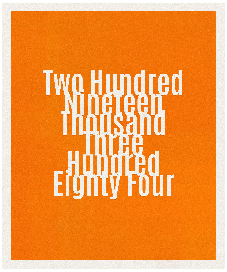 Count #219384