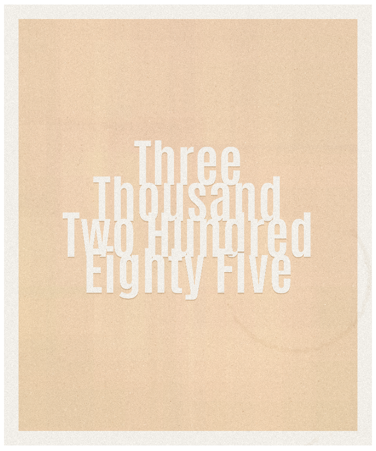 Count #3285