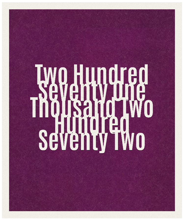 Count #271272