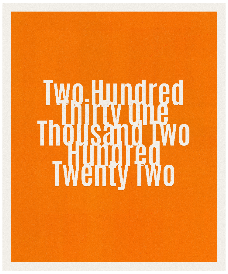 Count #231222