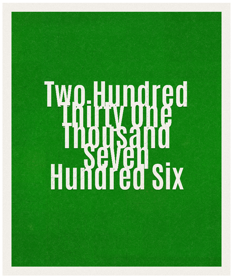 Count #231706