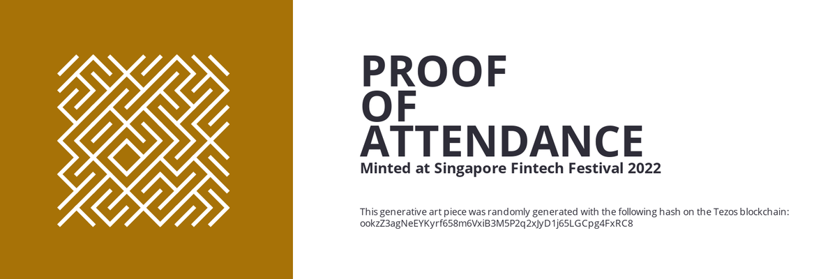 SFF2022 Proof of Attendance Token #1016