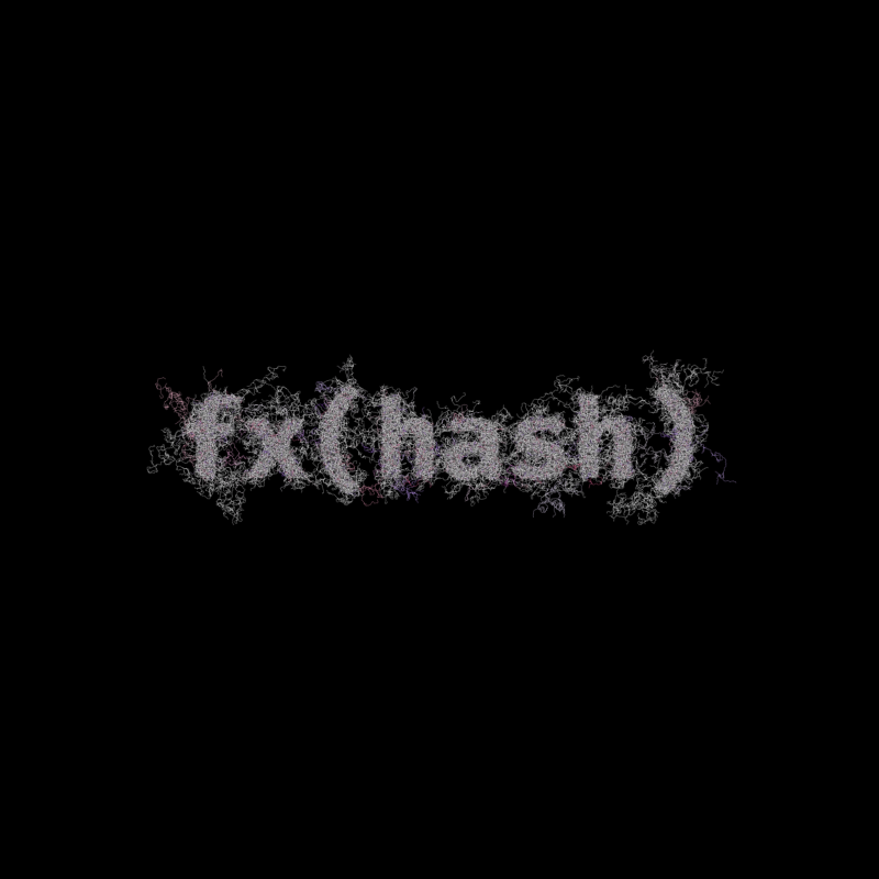 FXHASH Generative Logo #128