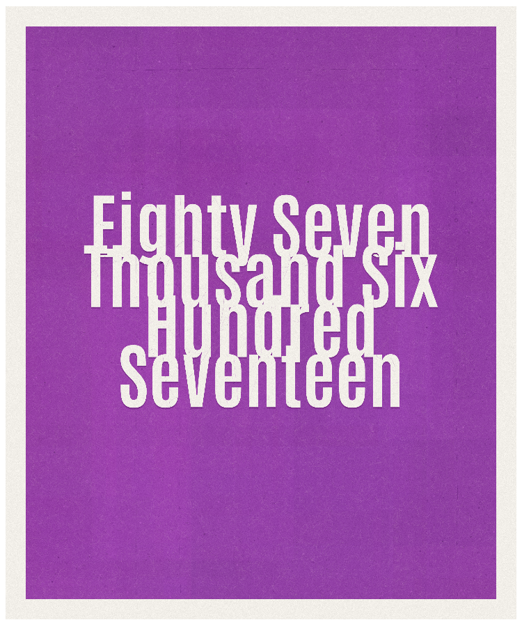 Count #87617