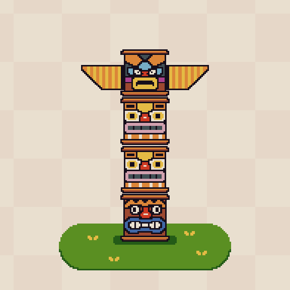 Tiki Totem  #27