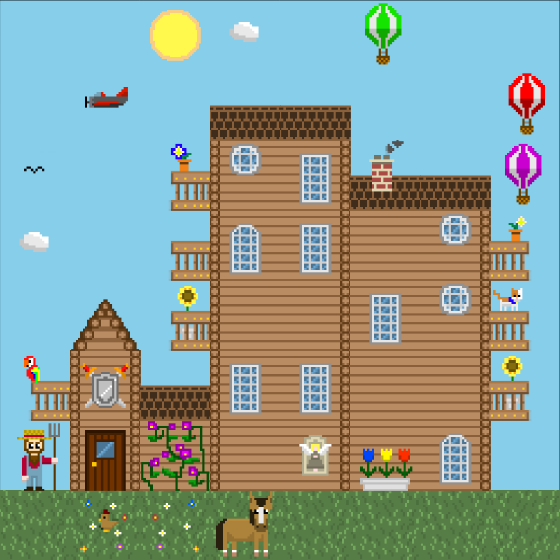 2D Mansion #757