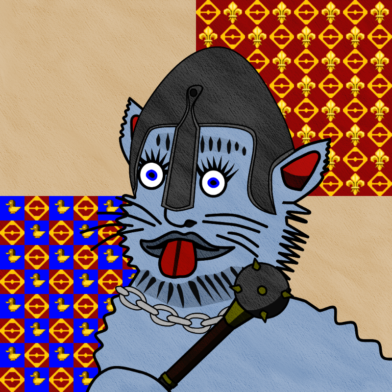 Famous Medieval Cat #35