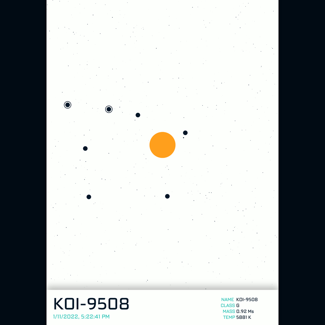 PLANETARY SYSTEM #80