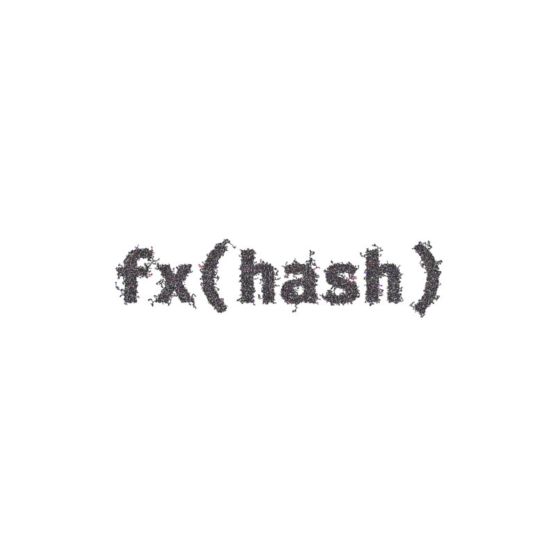 FXHASH Generative Logo #836