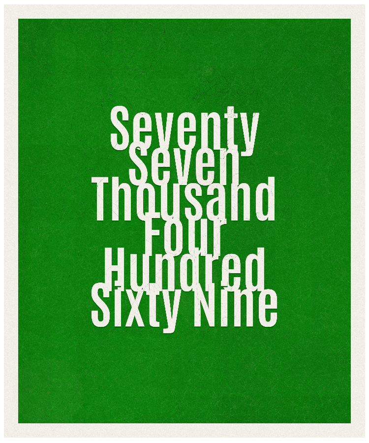Count #77469
