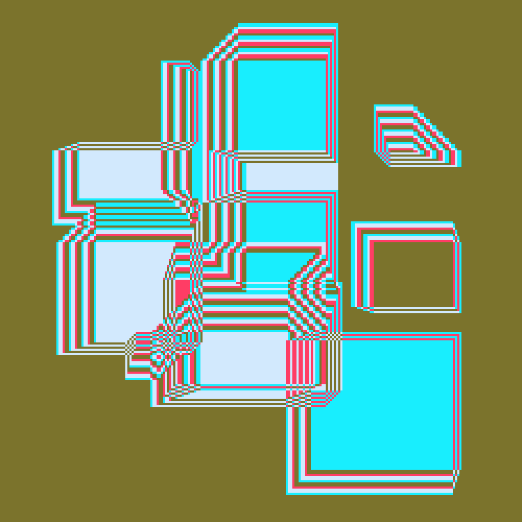 Superimposed Rectangles #50