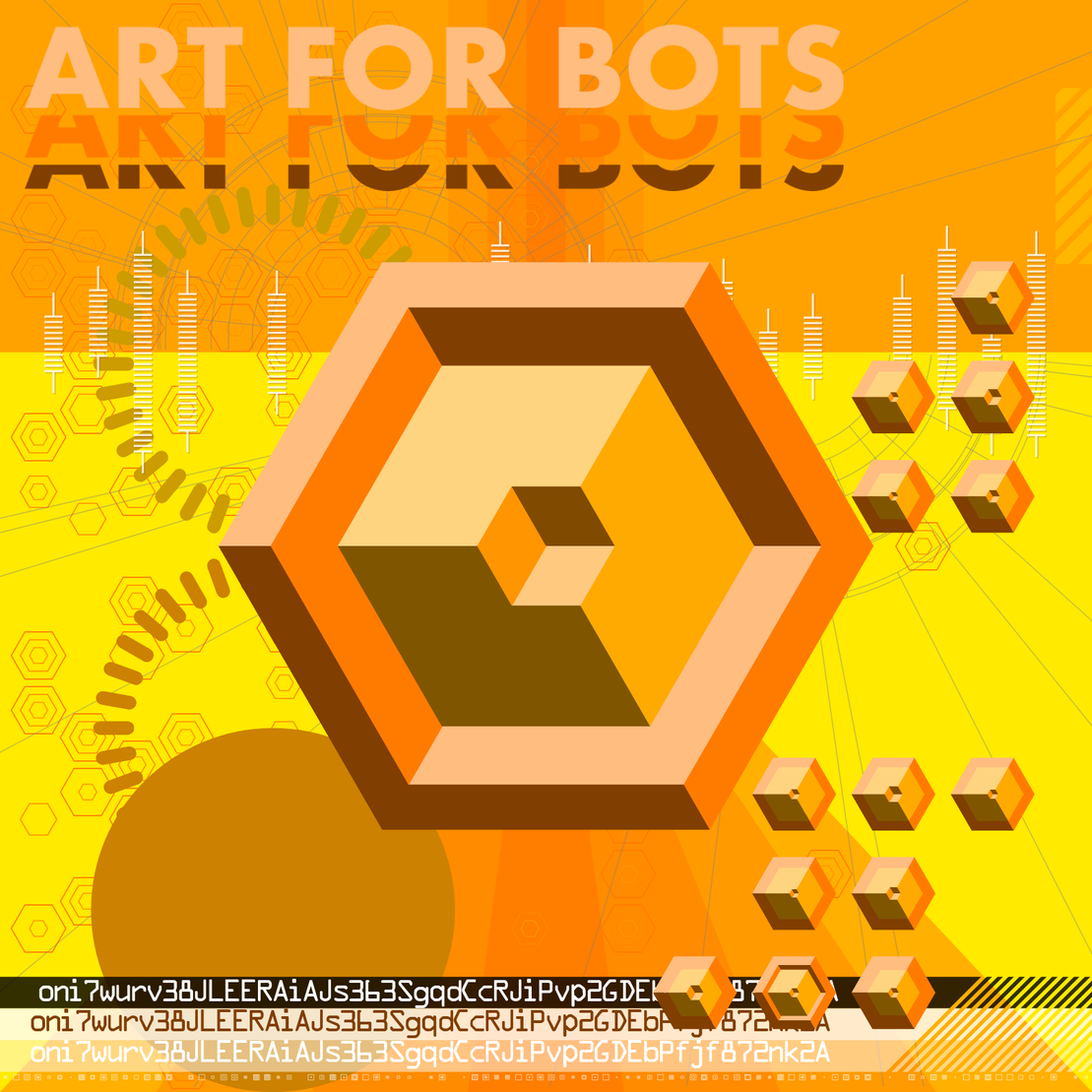 Hexagones - Art for Bots for Humans #37