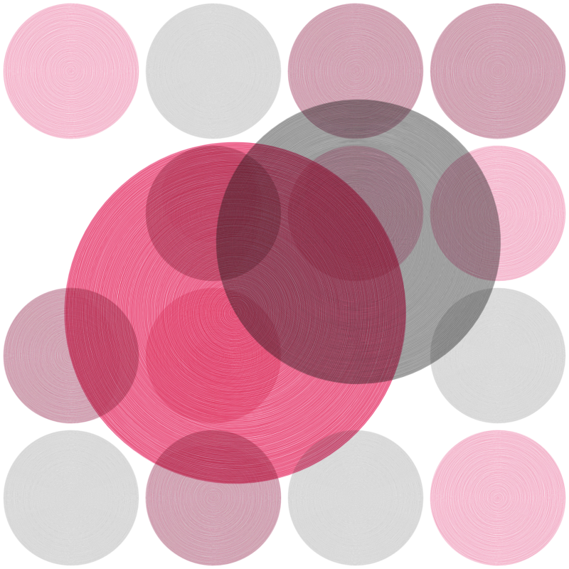 Brushed Circles #20