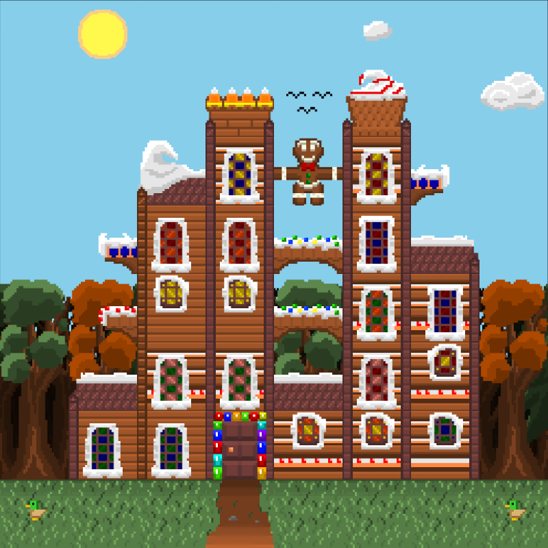 2D Mansion Candy House #125