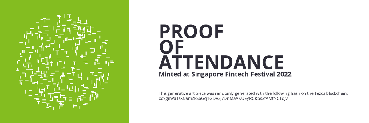 SFF2022 Proof of Attendance Token #463