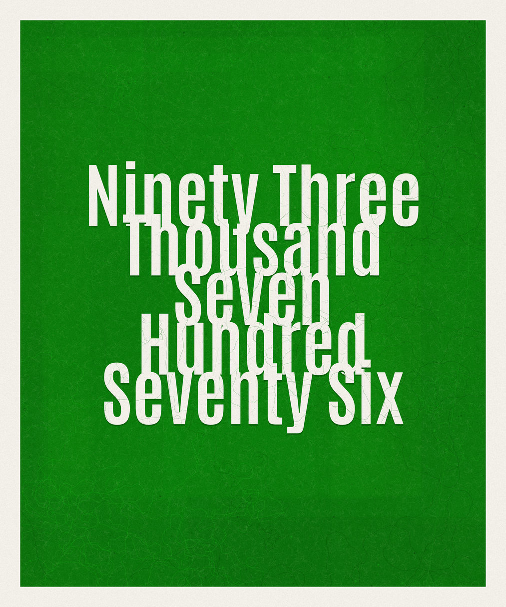 Count #93776