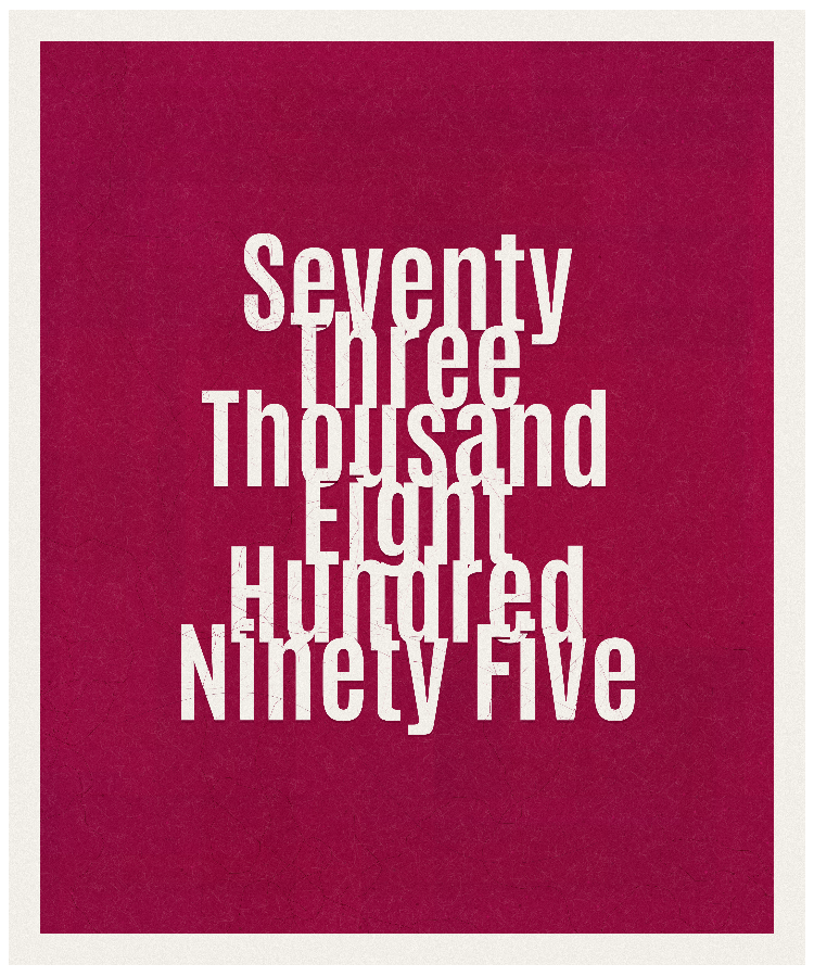 Count #73895