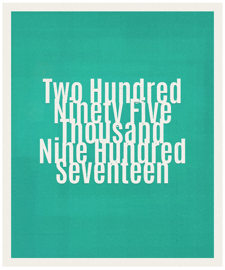 Count #295917