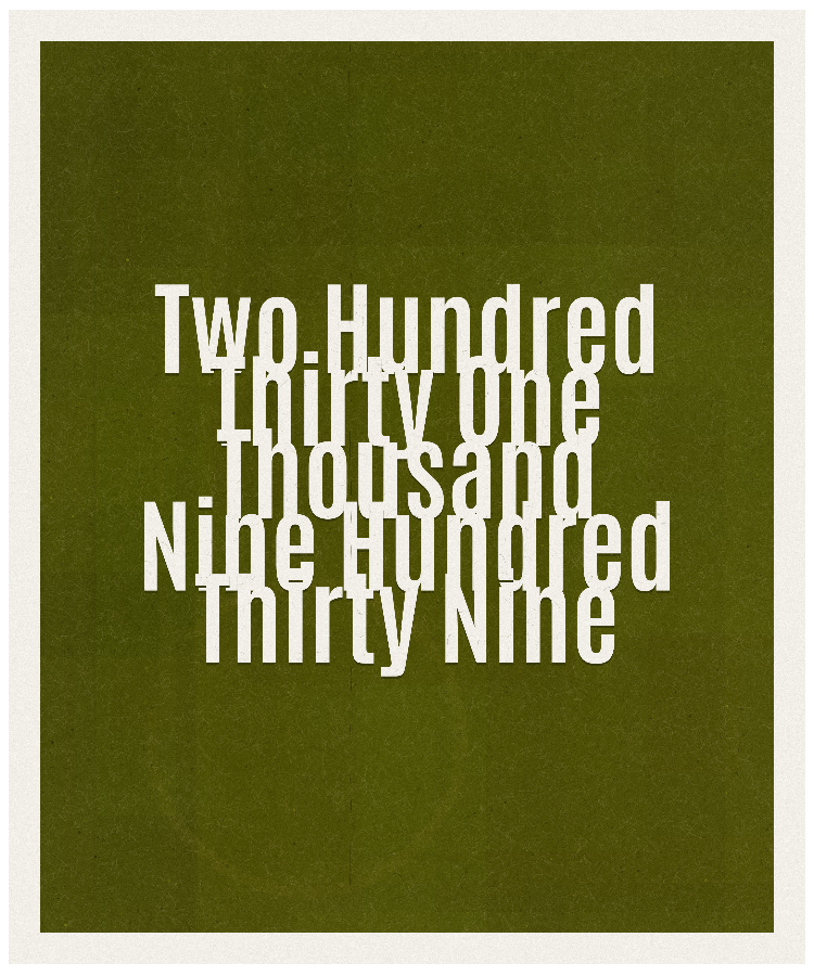 Count #231939