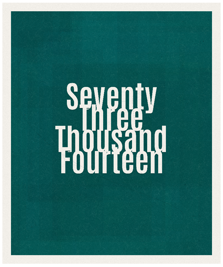 Count #73014